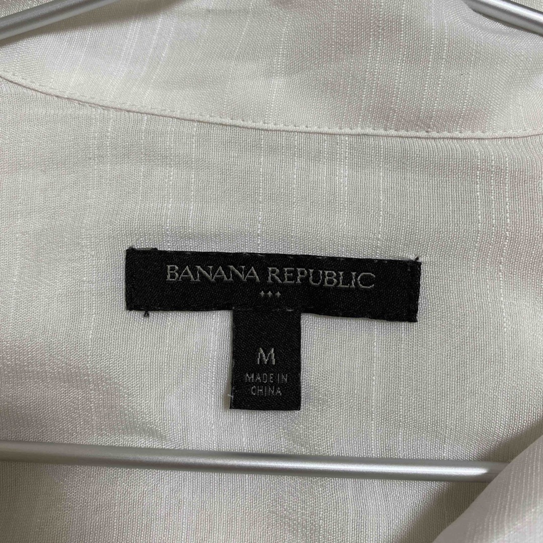 Banana Republic(バナナリパブリック)の定価8990円　Banana Republic シャツ　オーバーサイズ　ボクシー レディースのトップス(シャツ/ブラウス(半袖/袖なし))の商品写真