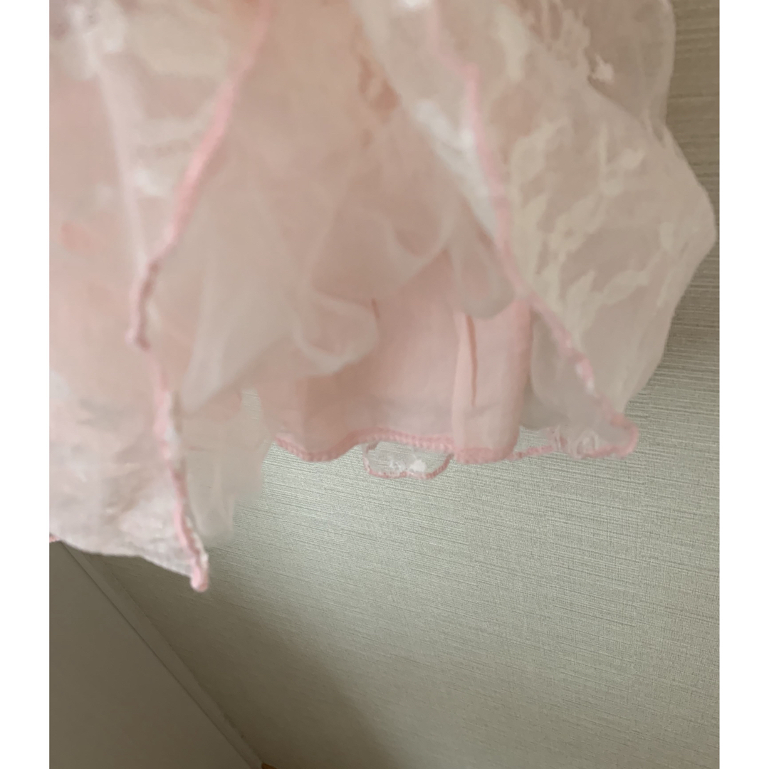 110cm 女の子 フォーマル ドレス ピンク 発表会 キッズ/ベビー/マタニティのキッズ服女の子用(90cm~)(ドレス/フォーマル)の商品写真