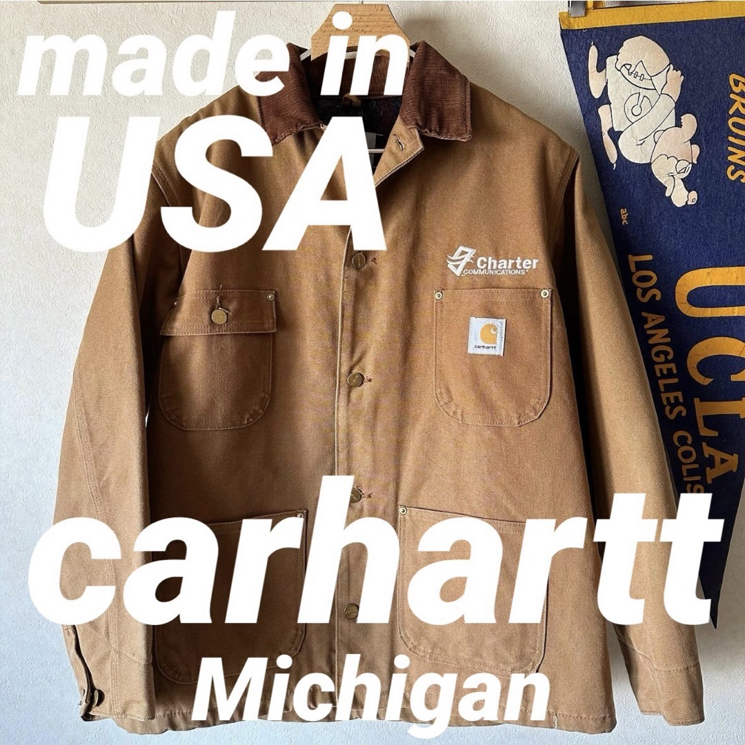 carhartt - カーハート carhartt カバーオール USA製 チョアコート の+