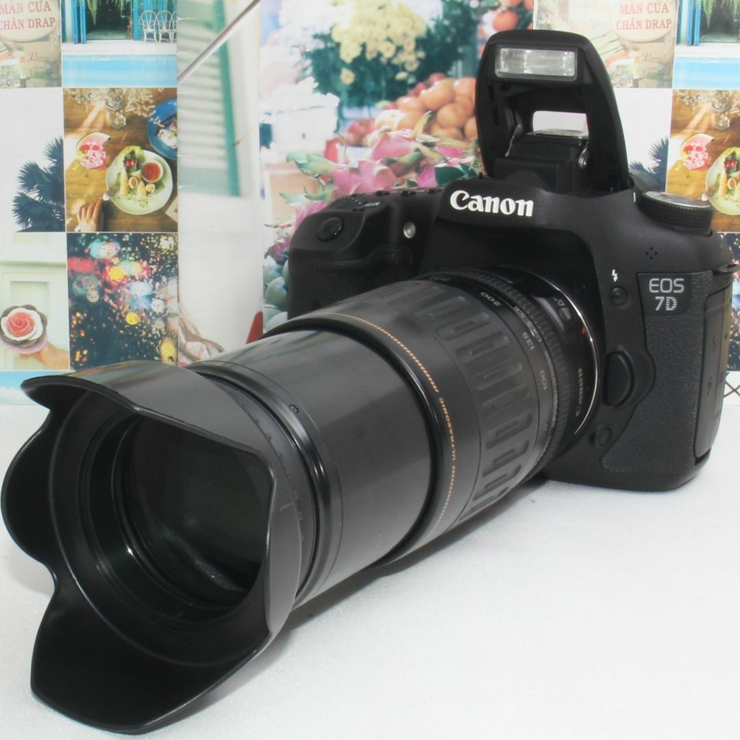 Canon - ❤️予備バッテリー付❤️Canon EOS 7D 超望遠 300mmレンズ