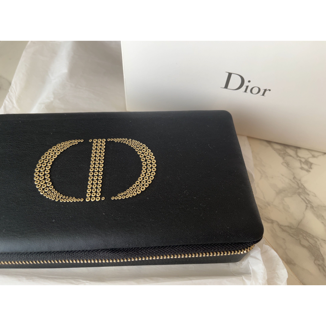 Christian Dior(クリスチャンディオール)の【新品】Dior バニティ　ポーチ　ブラック　黒  レディースのファッション小物(ポーチ)の商品写真