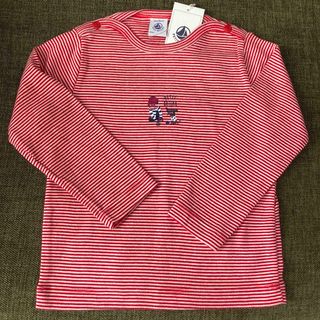 プチバトー(PETIT BATEAU)のプチバトー　ボーダー　長袖　Tシャツ　(シャツ/カットソー)