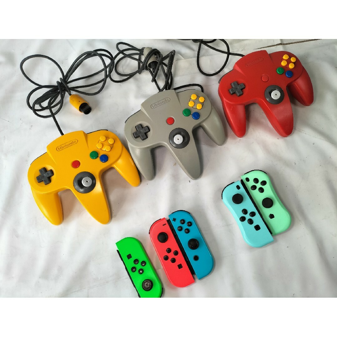ニンテンドー スイッチ 64コントローラー スイッチ ジョイコン 動作未確認-