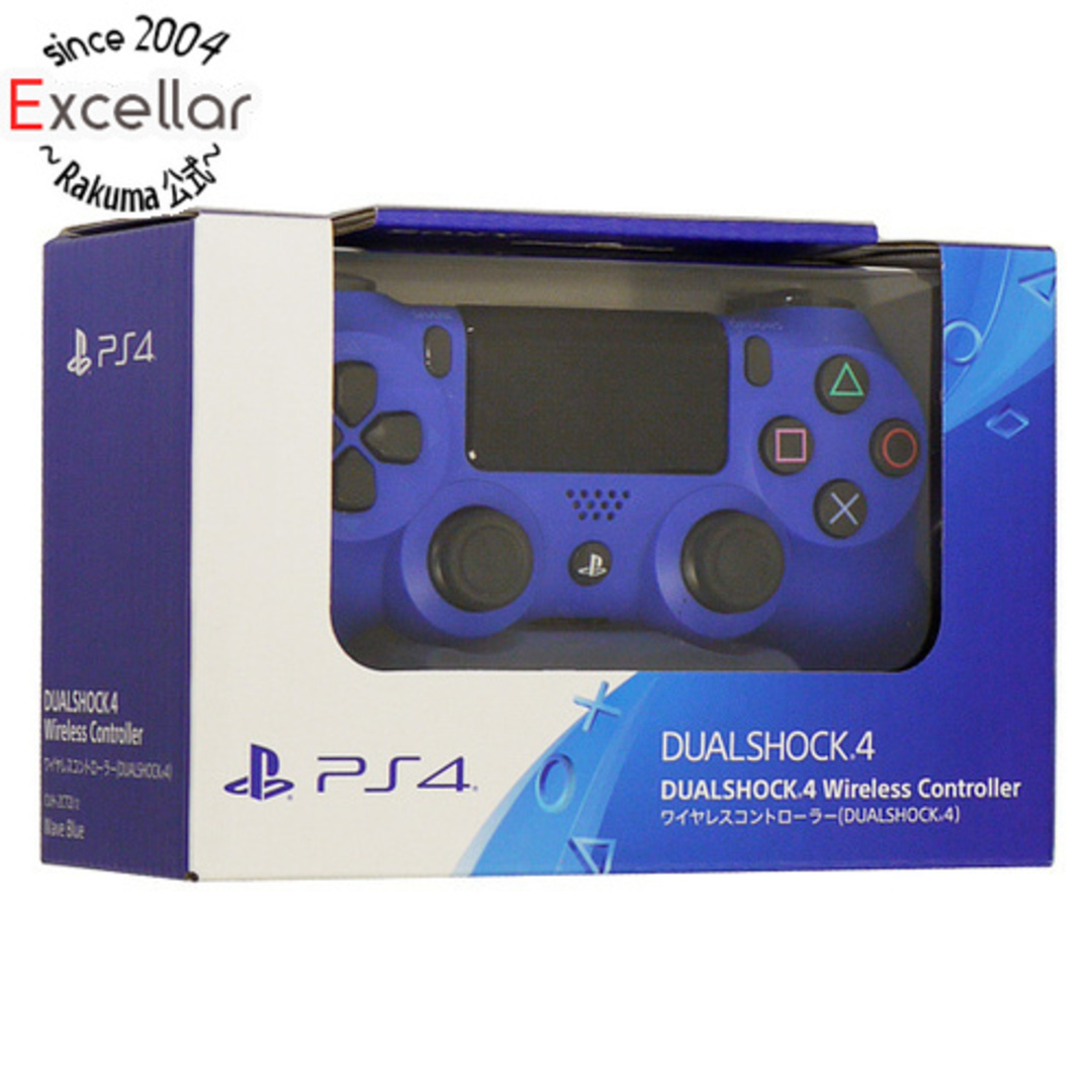 新品 ワイヤレスコントローラー DUALSHOCK 4 ウェイブ・ブルー