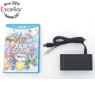 ウィーユー(Wii U)の大乱闘スマッシュブラザーズ for Wii U ゲームキューブコントローラ接続タップセット　外箱・説明書なし(家庭用ゲームソフト)