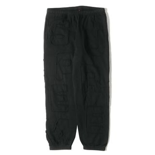 シュプリーム(Supreme)のSupreme シュプリーム パンツ サイズ:L 20SS カットアウトロゴ スウェット パンツ Cutout Letters Sweatpant ブラック 黒 ボトムス ズボン 【メンズ】【中古】(その他)