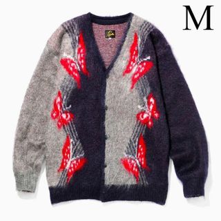 ニードルス(Needles)のM　NEEDLES 22AW モヘアカーディガン パピヨン　新品　ニードルズ(カーディガン)