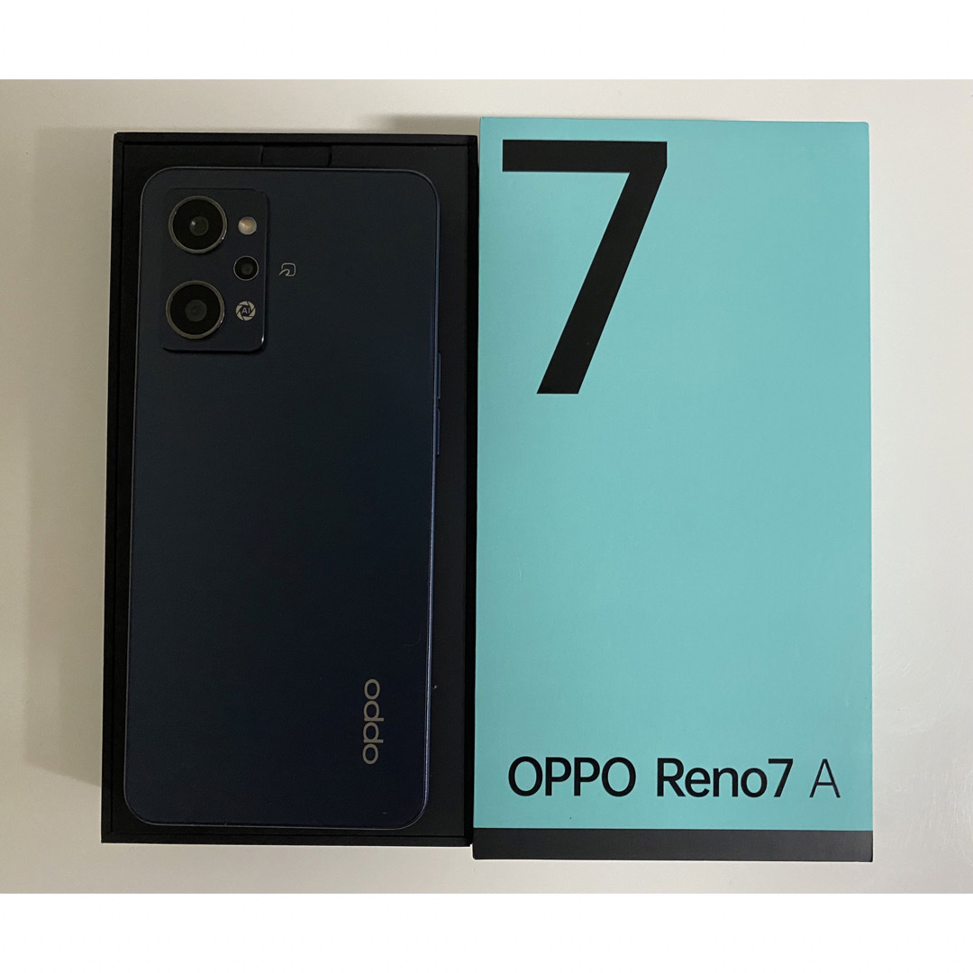 OPPO - OPPO Reno7 A A201OP スターリーブラックの通販 by スー's shop ...