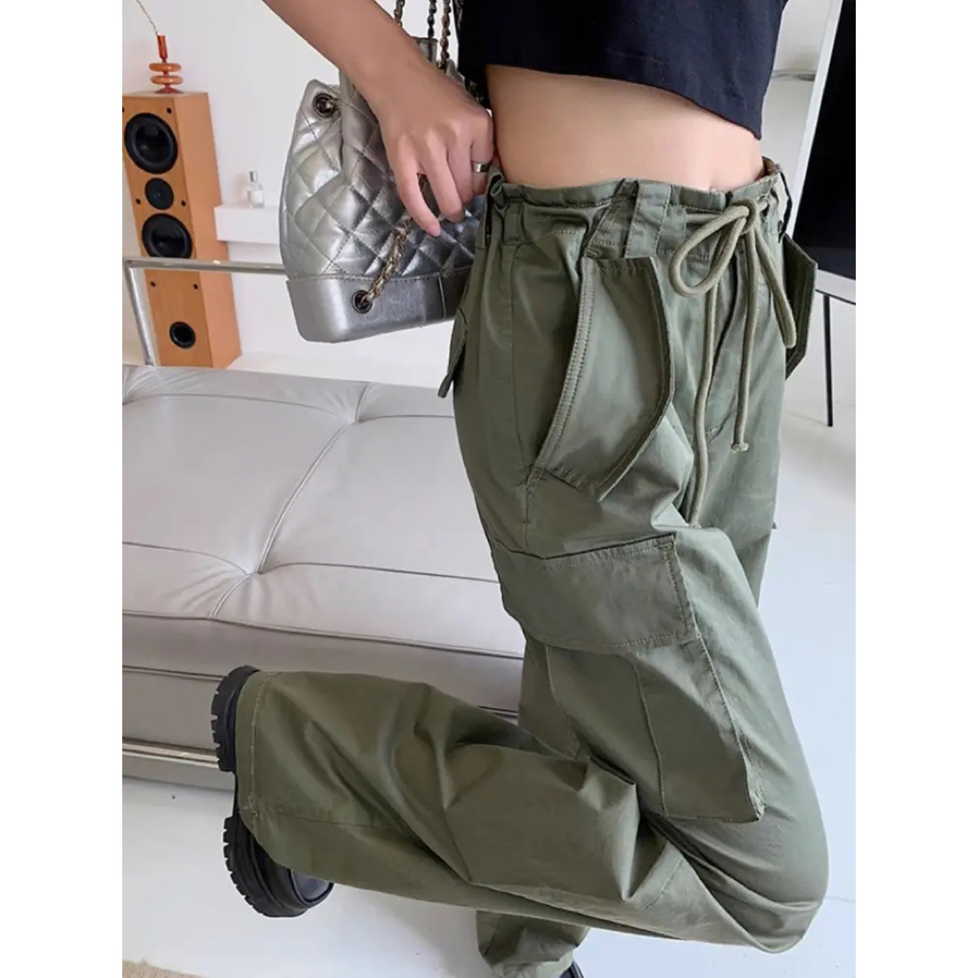 ZARA カーゴパンツ　L