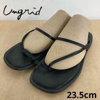 アングリッド(Ungrid)のUngrid アシメフラットサンダル 23.5cm(サンダル)