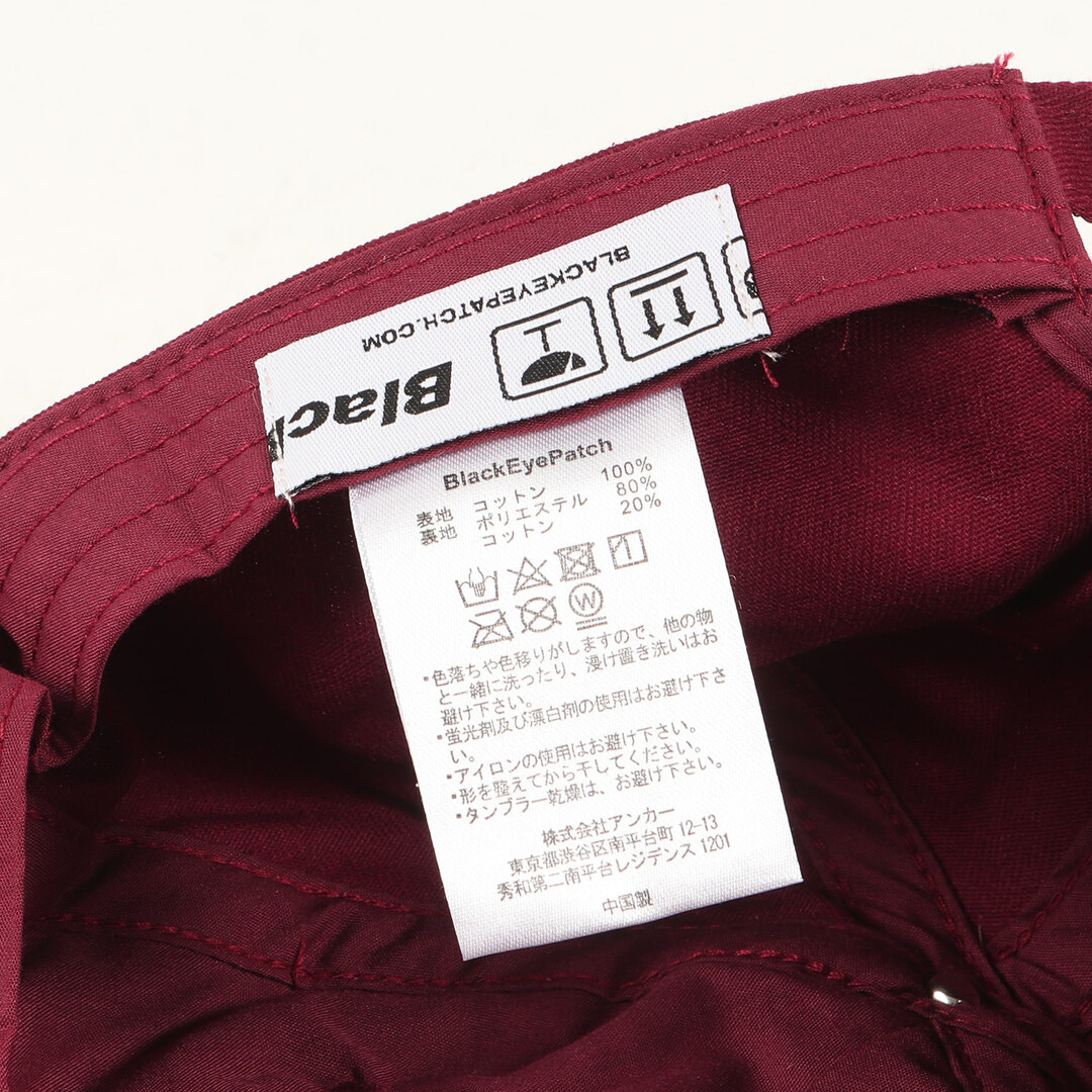 BlackEyePatch ブラックアイパッチ キャップ 21AW エンブレムロゴ 6 ...