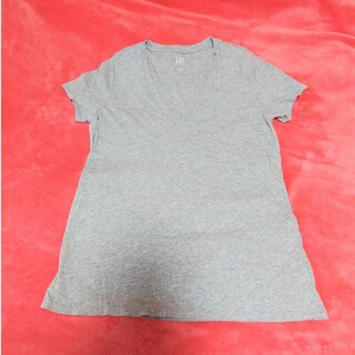 ギャップ(GAP)のGAP VネックTシャツ　M(Tシャツ(半袖/袖なし))