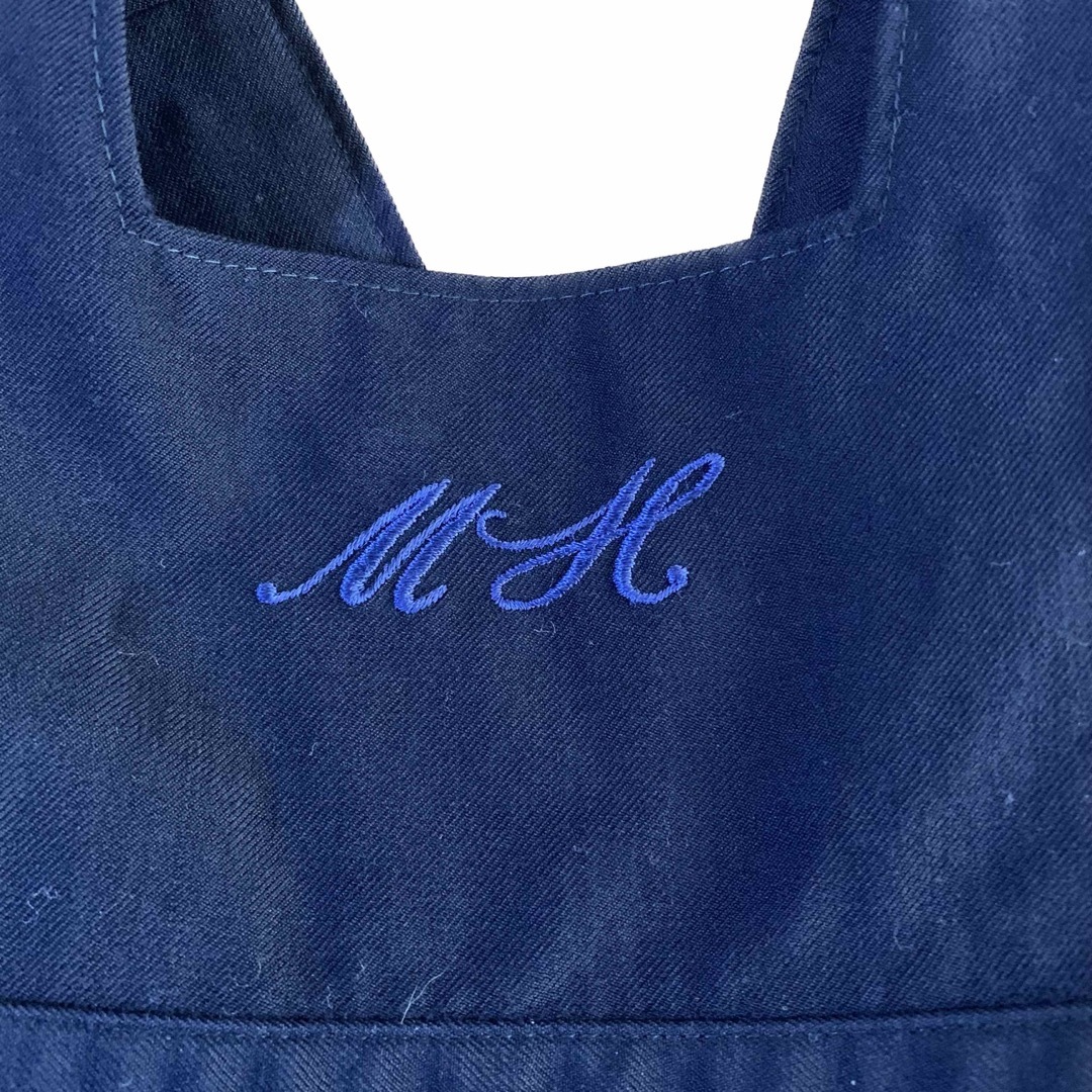 mikihouse(ミキハウス)のMIKIHOUSE ミキハウス　ワンピース　刺繍　ネイビー キッズ/ベビー/マタニティのベビー服(~85cm)(ワンピース)の商品写真