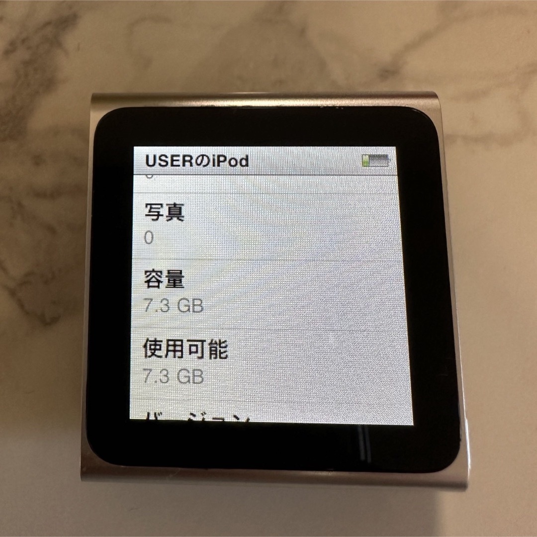 iPod(アイポッド)のiPod nano 第６世代 スマホ/家電/カメラのオーディオ機器(ポータブルプレーヤー)の商品写真