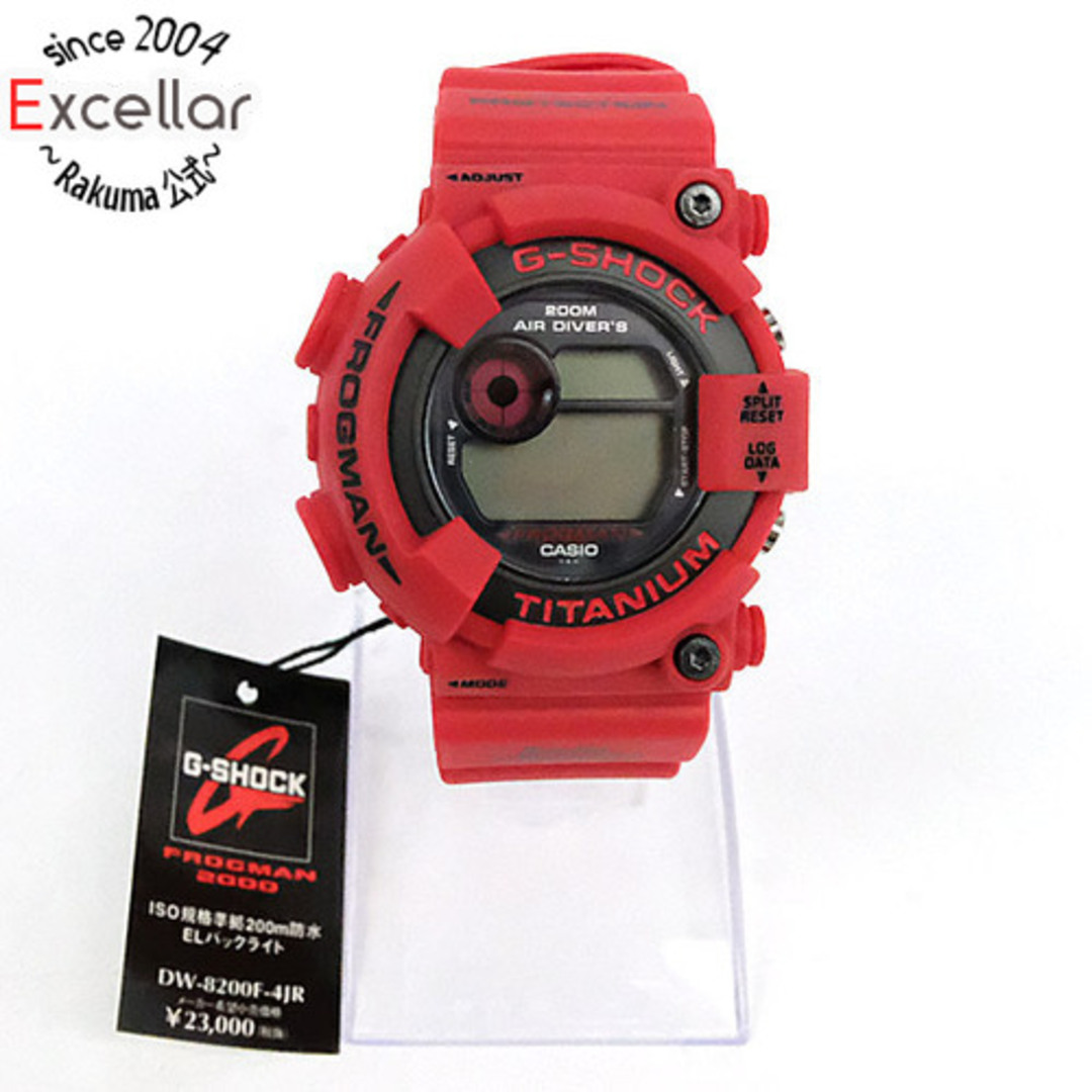 CASIO　腕時計 G-SHOCK FROGMAN DW-8200F-4JR　保証書・取扱説明書なし　未使用