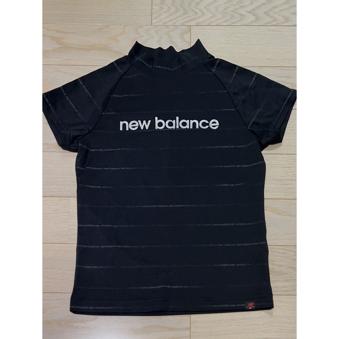 New Balance ハイネック 半袖シャツ ゴルフウェア