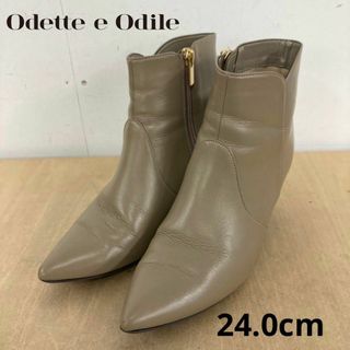 Odette e Odile ハイヒール ショートブーツ 24.0cm(ブーツ)