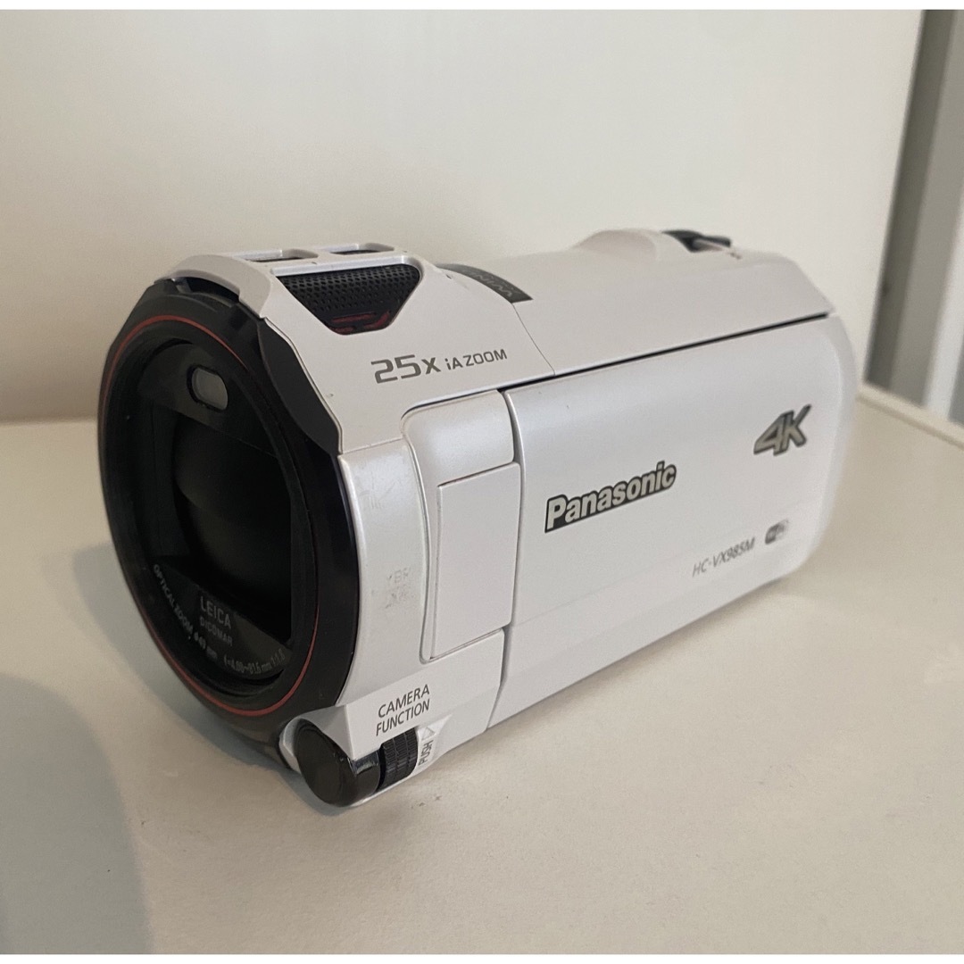 Panasonic 4Kビデオカメラ HC-VX985M  ホワイト【箱付き】
