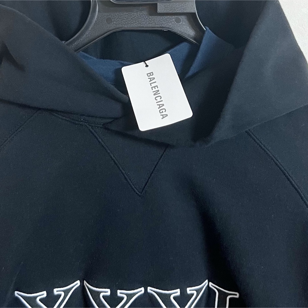 Balenciaga(バレンシアガ)の最終値下げ BALENCIAGA(バレンシアガ) XXXL HOODIEパーカー メンズのトップス(パーカー)の商品写真