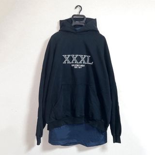 バレンシアガ(Balenciaga)の最終値下げ BALENCIAGA(バレンシアガ) XXXL HOODIEパーカー(パーカー)