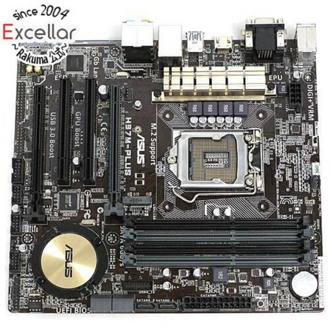 ANGELO GARBASUS - ASUS MicroATXマザーボード H97M-PLUS ANGELO GARBASUS - ASUS MicroATXマザーボード H97M-PLUS