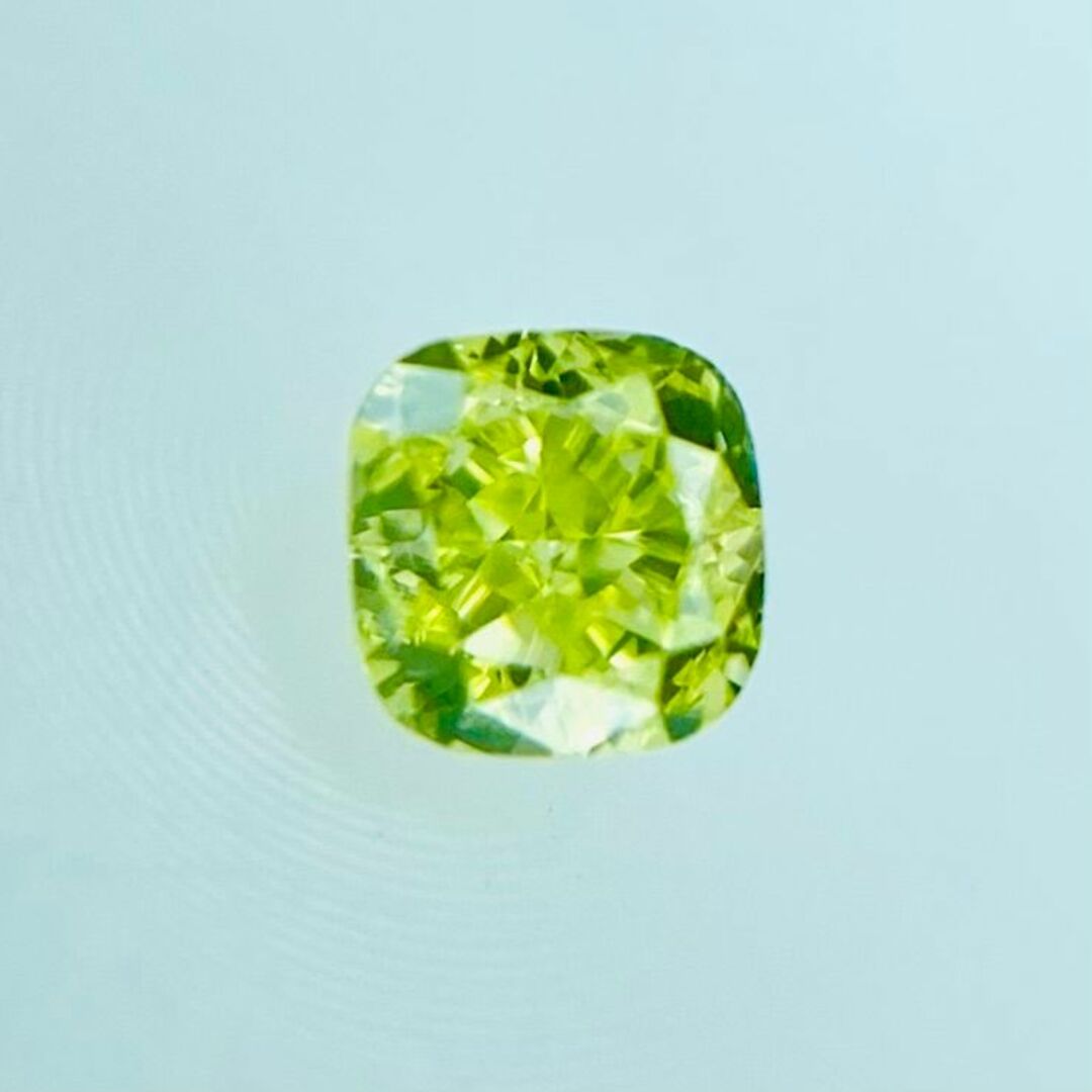 FANCY INTENSE GREEN YELLOW 0.063ct X