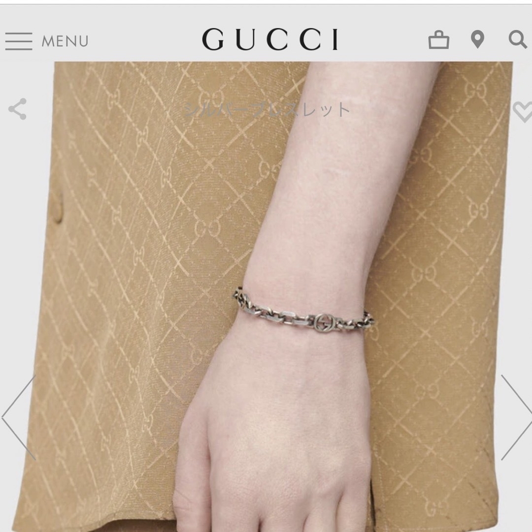 Gucci(グッチ)のgucci      国内正規品 メンズのアクセサリー(ブレスレット)の商品写真
