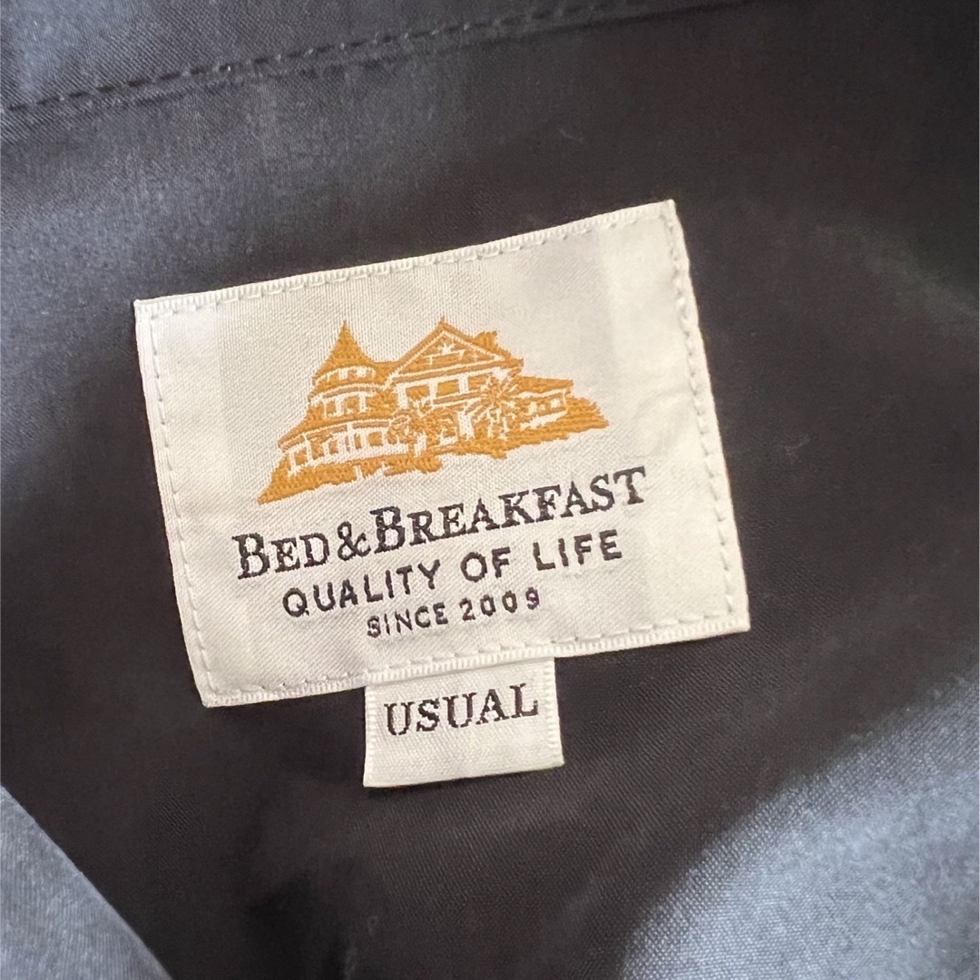 BED&BREAKFAST(ベッドアンドブレックファスト)のBED&BREAKFAST シャツ レディースのトップス(シャツ/ブラウス(長袖/七分))の商品写真