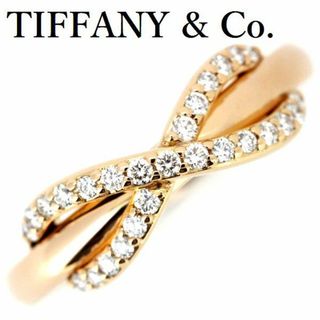 ティファニー(Tiffany & Co.)のティファニー インフィニティ ダイヤモンド リング K18PG 10号(リング(指輪))