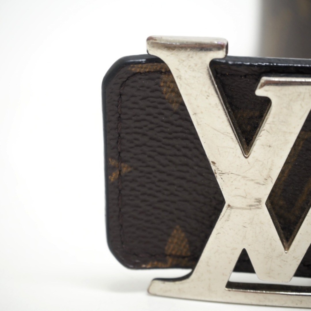 LOUIS VUITTON(ルイヴィトン)のルイヴィトン LOUIS VUITTON ベルト
 モノグラム サンチュール LV イニシャル 80/32 M9821 ブラウン レディースのファッション小物(ベルト)の商品写真