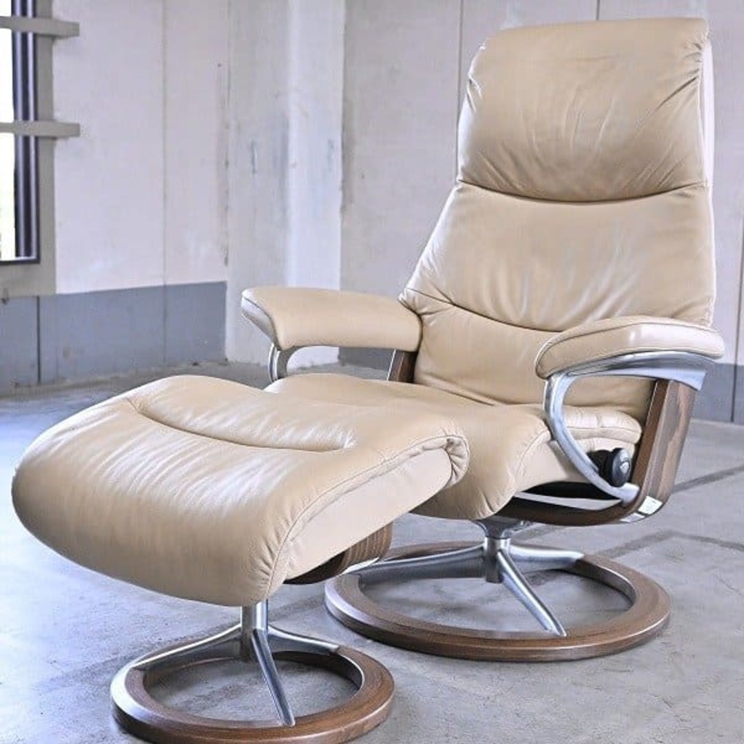 EKORNES エコーネス ストレスレスチェア オットマン付き-