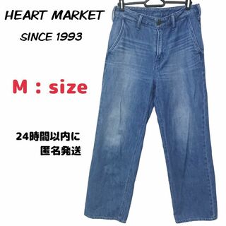 ハートマーケット(Heart Market)のa29 ハートマーケット レディース デニムバンツ ブルー オールシーズン M(デニム/ジーンズ)