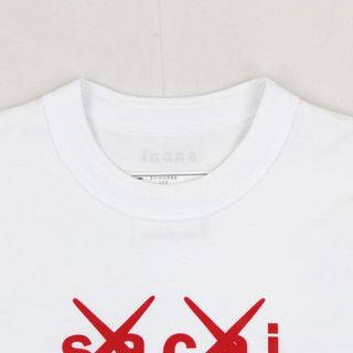 sacai - 美品 サカイ×カウズ 21AW フロックプリント ロゴ 半袖Tシャツ ...