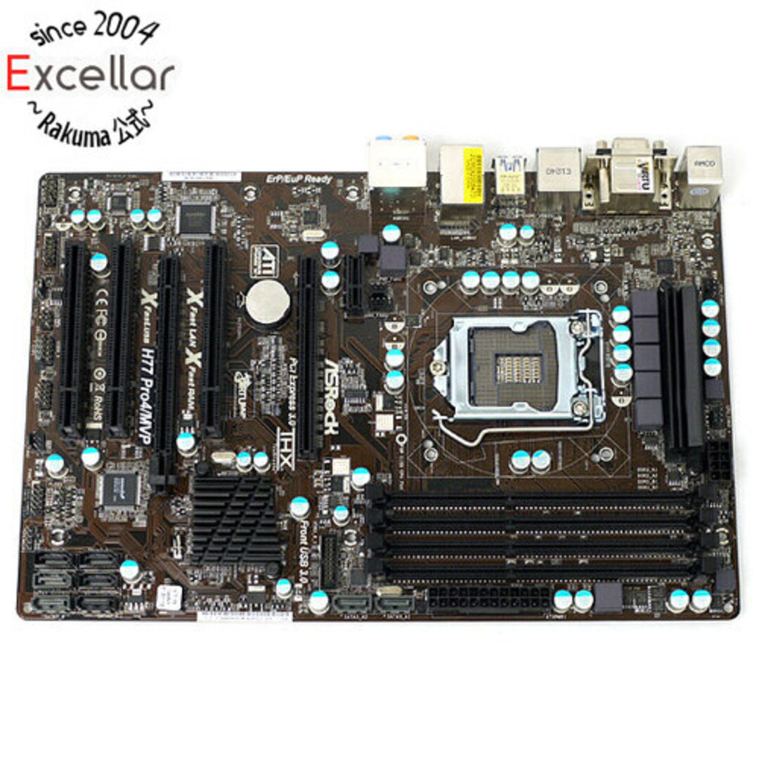 ASRock製 ATXマザーボード　H77 Pro4/MVP　LGA1155