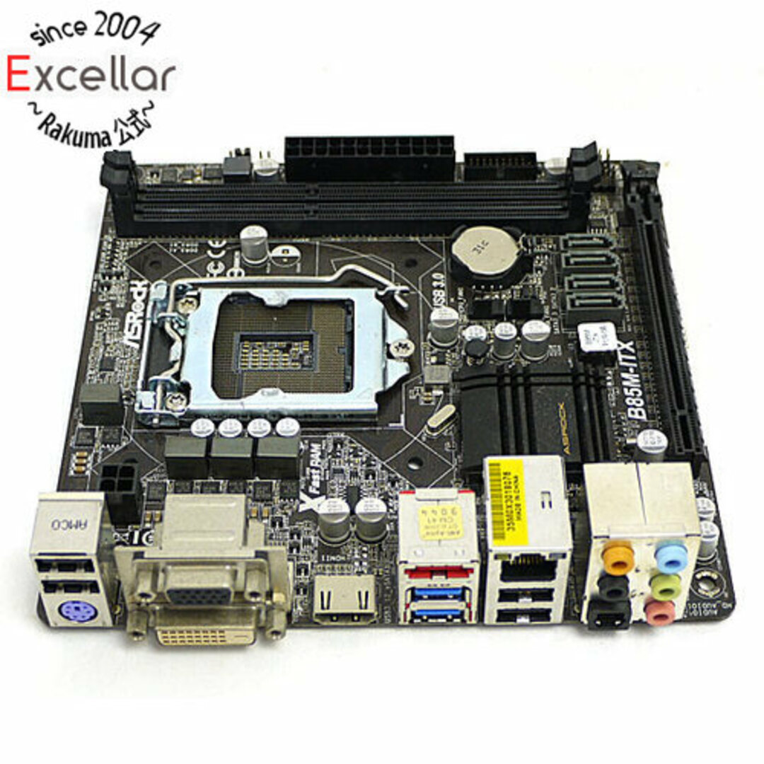 ASRock製 Mini ITXマザーボード　B85M-ITX　LGA1150