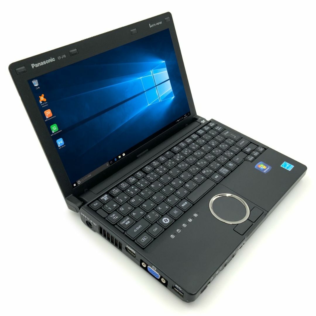 パナソニック Panasonic Let's note CF-J10 第1世代 Core i5 580M 4GB HDD500GB 無線LAN Windows10 64bitWPSOffice 10.1インチ モバイルノート  パソコン  ノートパソコン 2