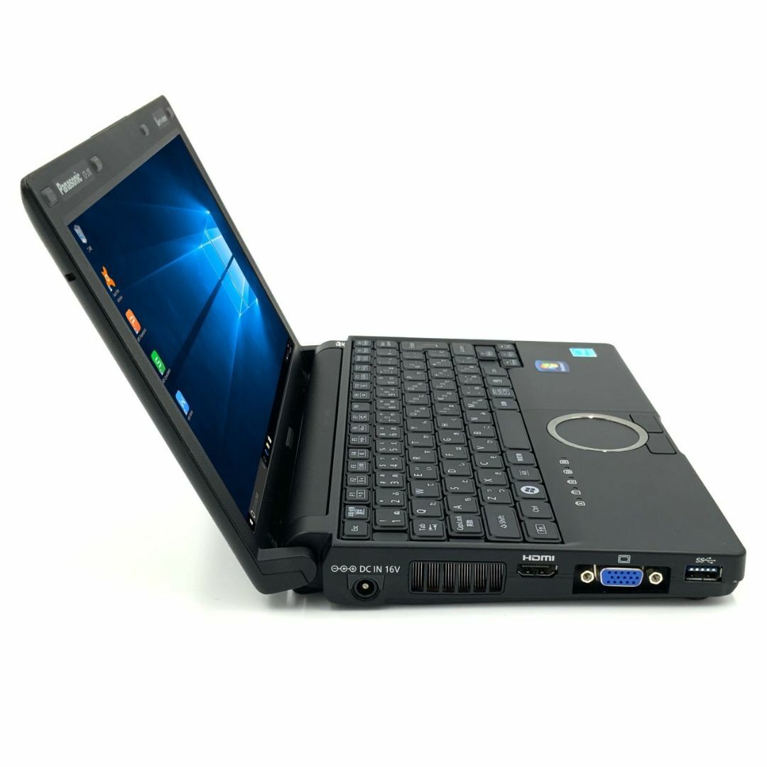 パナソニック Panasonic Let's note CF-J10 第1世代 Core i5 580M 4GB 新品SSD2TB 無線LAN Windows10 64bitWPSOffice 10.1インチ モバイルノート  パソコン  ノートパソコン