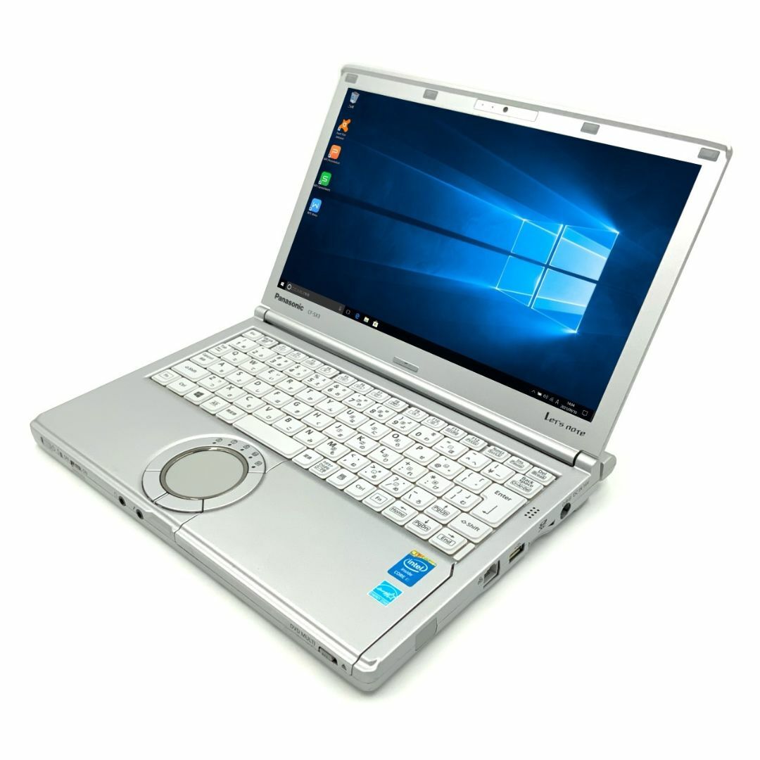【DVDマルチ付】 【日本製】 パナソニック Panasonic Let's note CF-SX3 Core i5 4GB HDD250GB スーパーマルチ 無線LAN Windows10 64bitWPSOffice 12.1インチ パソコン モバイルノート ノートパソコン PC Notebook 1