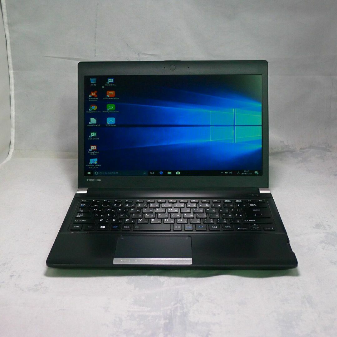 TOSHIBA dynabook R734 Core i3 4GB HDD250GB 無線LAN Windows10