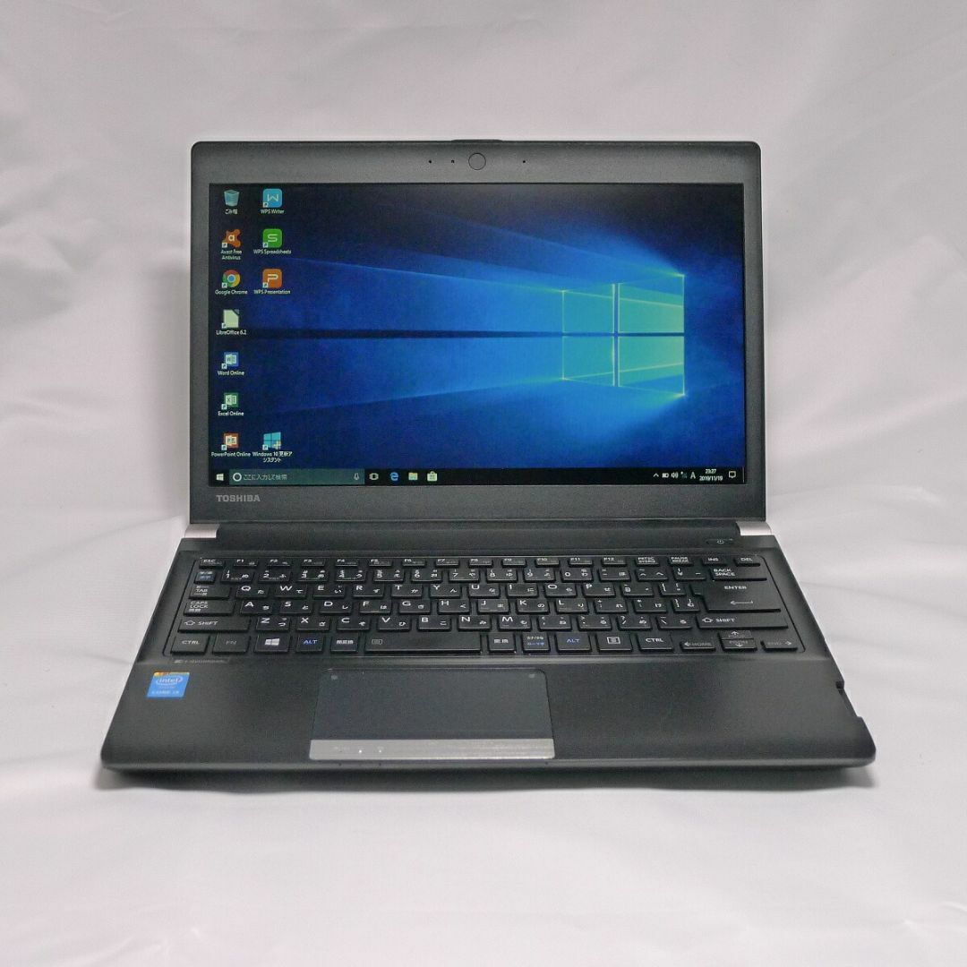 TOSHIBA dynabook R734 Core i5 8GB 新品SSD960GB スーパーマルチ 無線LAN Windows10  64bitWPSOffice 13.3インチ 中古 中古パソコン 【中古】 ノートパソコン | フリマアプリ ラクマ