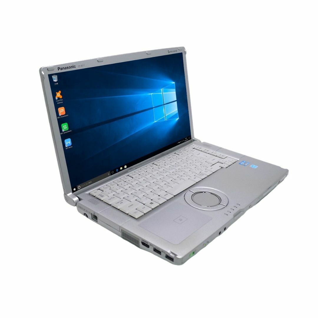 パナソニック Panasonic Let's note CF-B11 Core i3 4GB 新品SSD480GB DVD-ROM 無線LAN Windows10 64bitWPSOffice 15.6インチ ノートパソコン パソコン