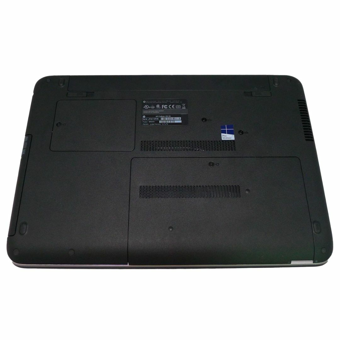 HP ProBook 450 G3i3 4GB HDD250GB DVD-ROM 無線LAN Windows10 64bitWPSOffice 15.6インチ  パソコン  ノートパソコン