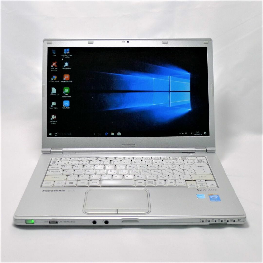 メモリ4GBampnbspパナソニック Panasonic Let's note CF-LX3 Core i7 4GB HDD320GB 無線LAN Windows10 64bitWPSOffice 14インチ  パソコン モバイルノート  ノートパソコン