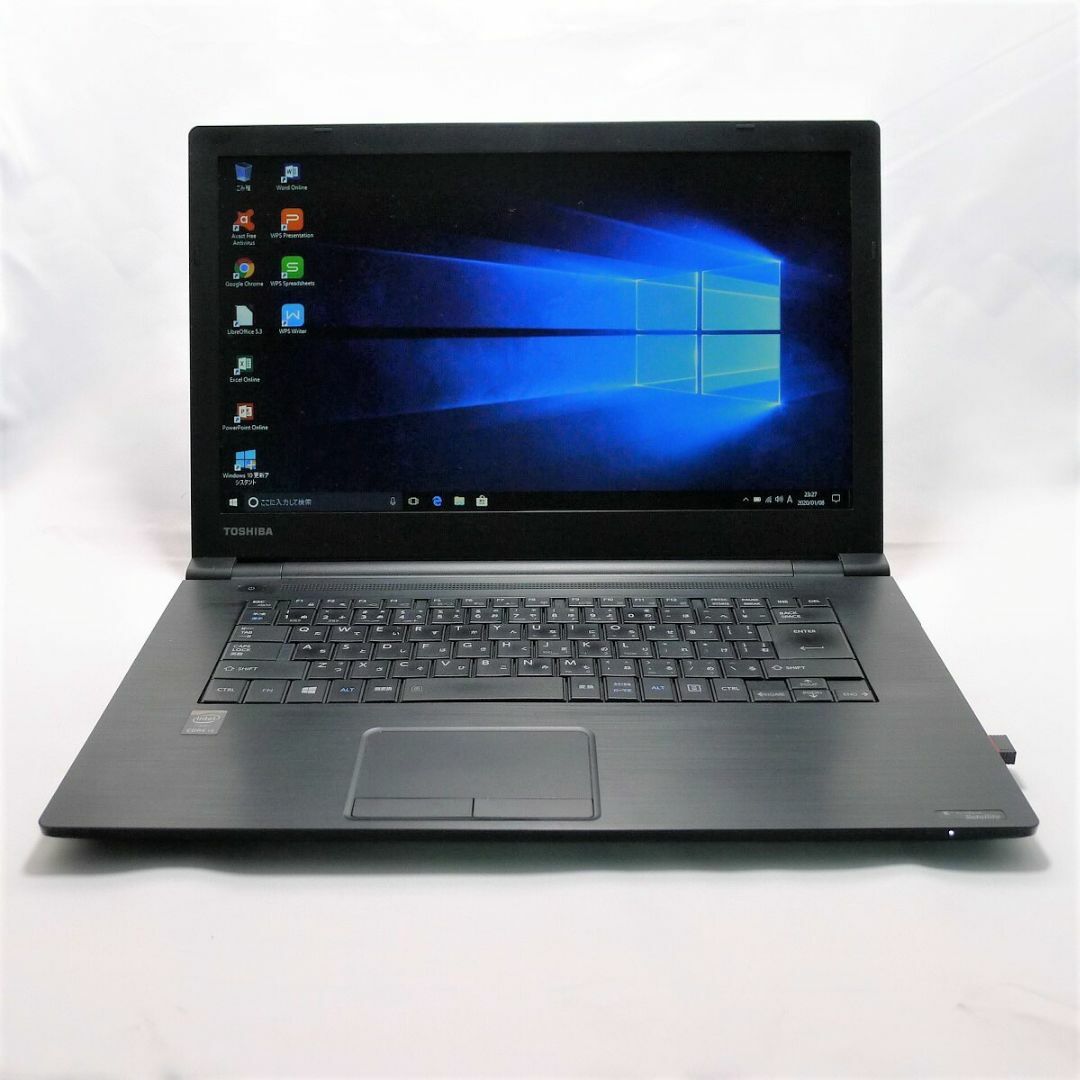 TOSHIBA dynabook Satellite B65 Core i5 4GB HDD500GB DVD-ROM 無線LAN Windows10 64bitWPSOffice 15.6インチ  パソコン  ノートパソコン