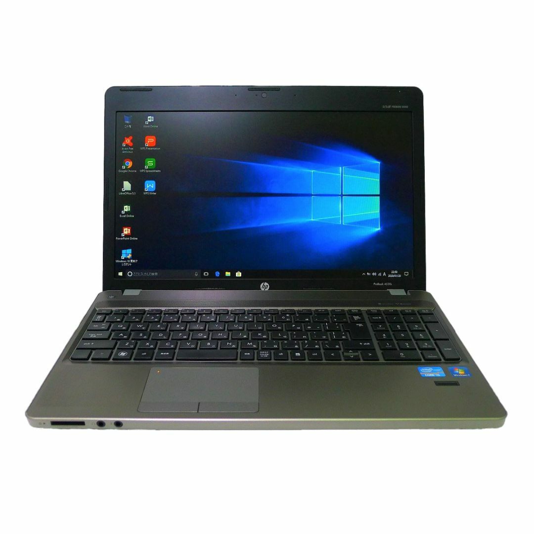 HP ProBook 4530sCeleron 4GB HDD250GB スーパーマルチ 無線LAN Windows10 64bitWPSOffice 15.6インチ  パソコン  ノートパソコン