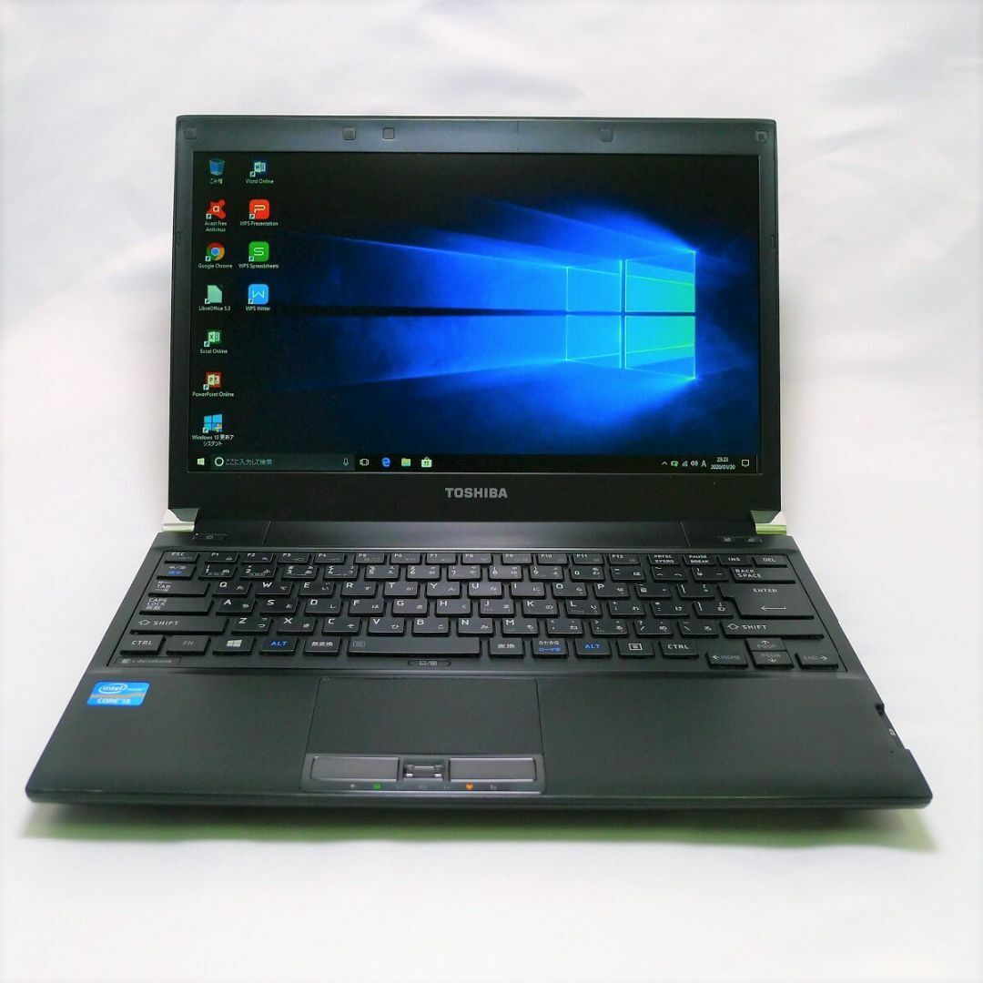 TOSHIBA dynabook R732 Core i5 4GB 新品SSD2TB 無線LAN Windows10 64bitWPSOffice 13.3インチ モバイルノート  パソコン  ノートパソコン