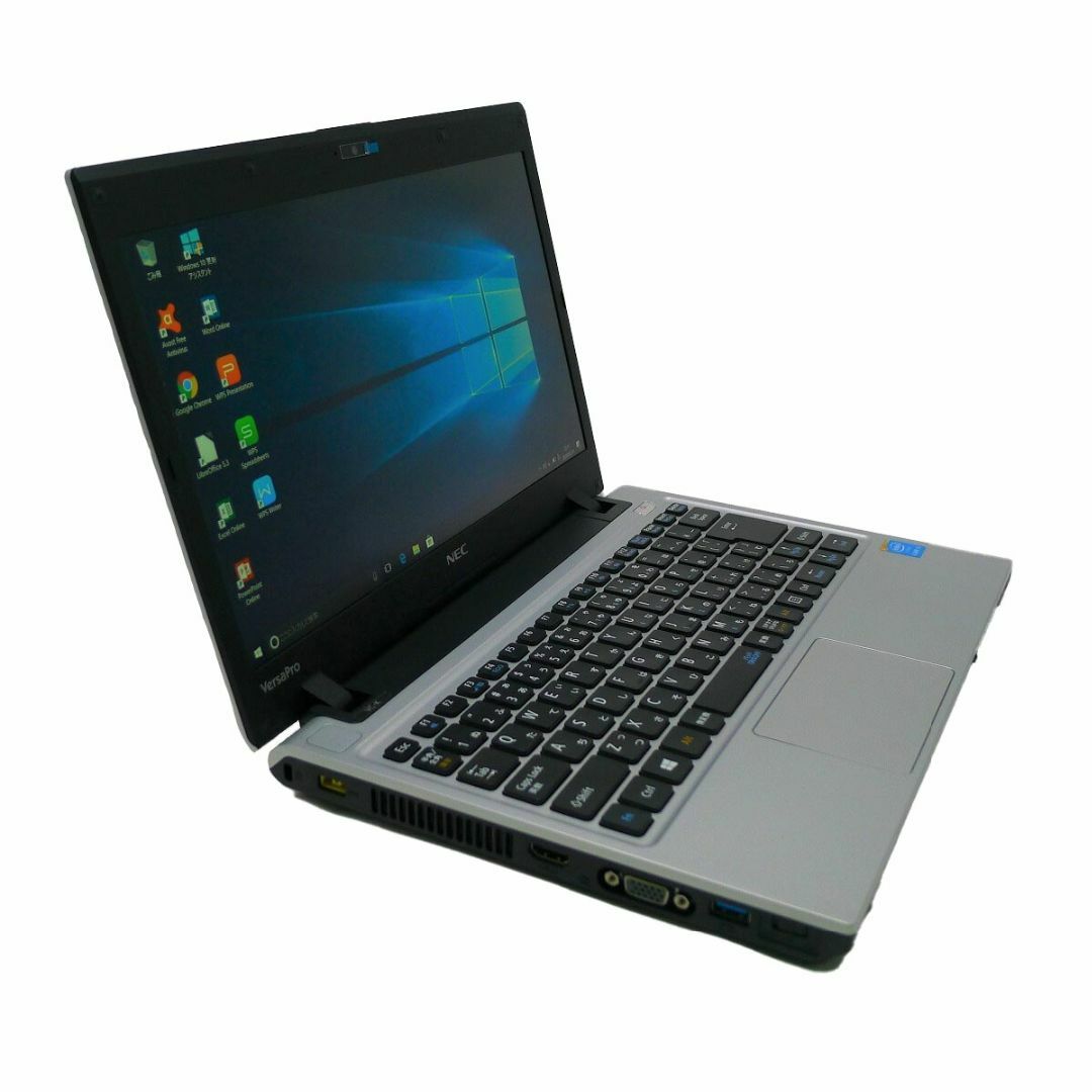 NEC VersaPro VK27MC-KCore i5 4GB 新品SSD2TB 無線LAN Windows10 64bitWPSOffice 13.3インチ モバイルノート  パソコン  ノートパソコン