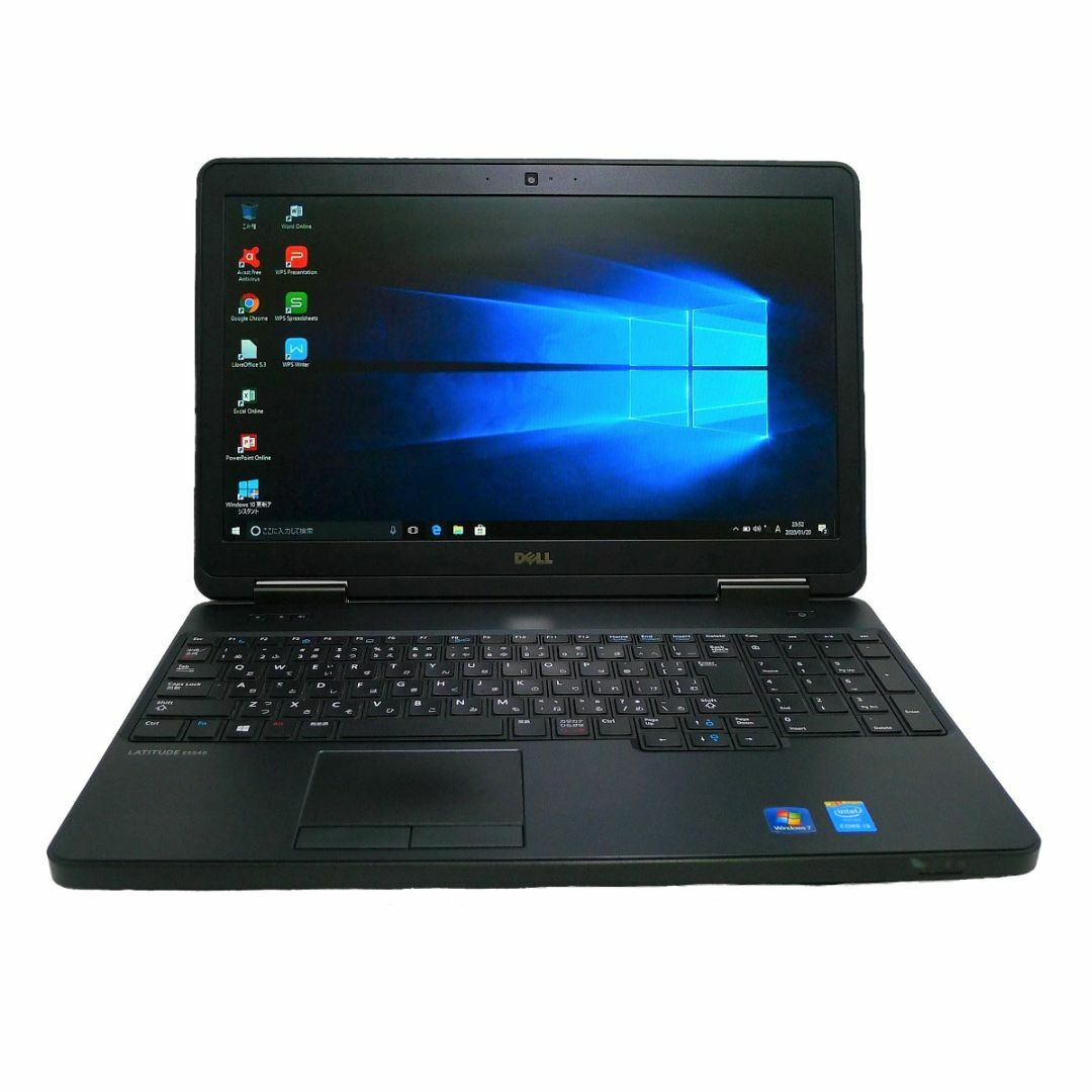 DELL Latitude E5540 Core i5 4GB HDD250GB DVD-ROM 無線LAN Windows10 64bitWPSOffice 15.6インチ  パソコン  ノートパソコン