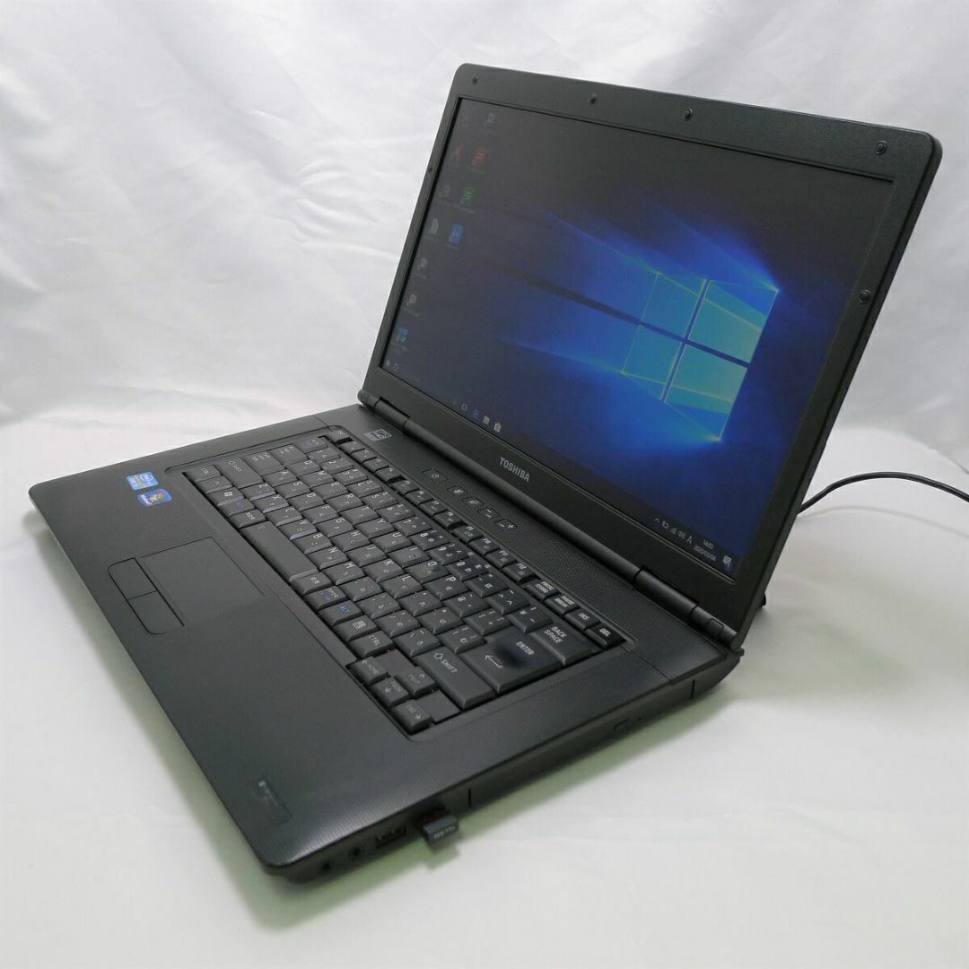 【新品バッテリー】TOSHIBA dynabook Satellite B552 Core i5 8GB HDD250GB DVD-ROM テンキーあり 無線LAN Windows10 64bitWPSOffice 15.6インチ  パソコン  ノートパソコン