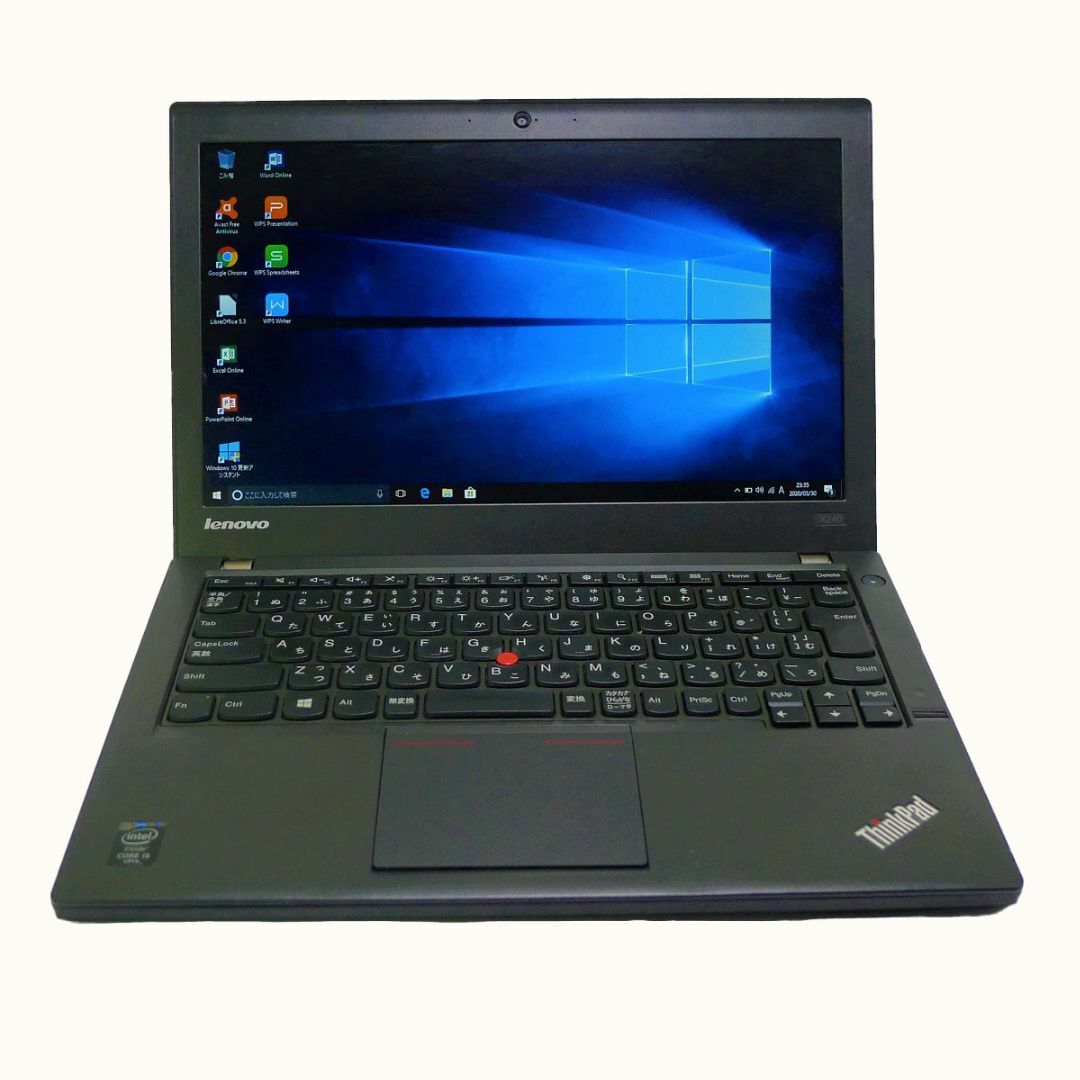 Lenovo ThinkPad X240 Core i5 4200U 4GB 新品HDD1TB 無線LAN Windows10 64bitWPSOffice 12.5インチ モバイルノート 中古 中古パソコン 【中古】 ノートパソコン